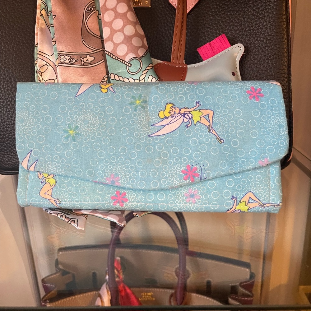 Handmade Tinkerbell Long Wallet